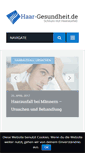 Mobile Screenshot of haar-gesundheit.de